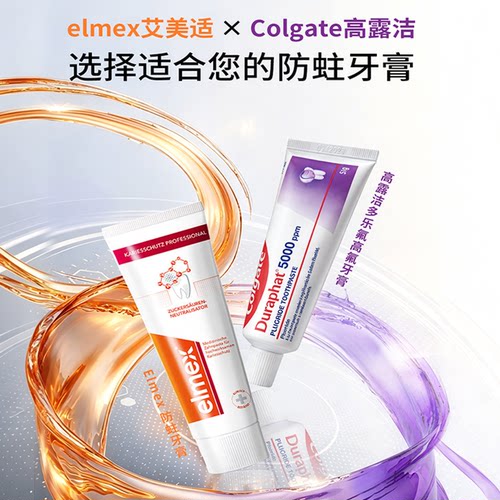Colgate高露洁Duraphat 5000ppm氟牙膏成人牙齿日常护理薄荷味