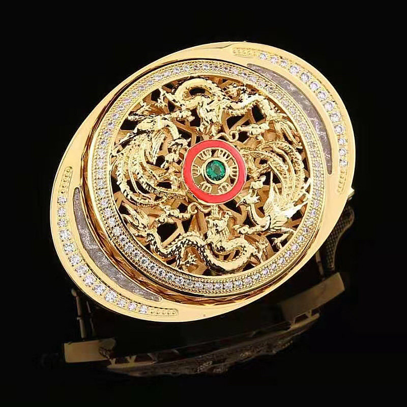 单卖皮带头男款扣头内穿扣皮带扣头配件 龙凤 腰带头男士腰带扣头