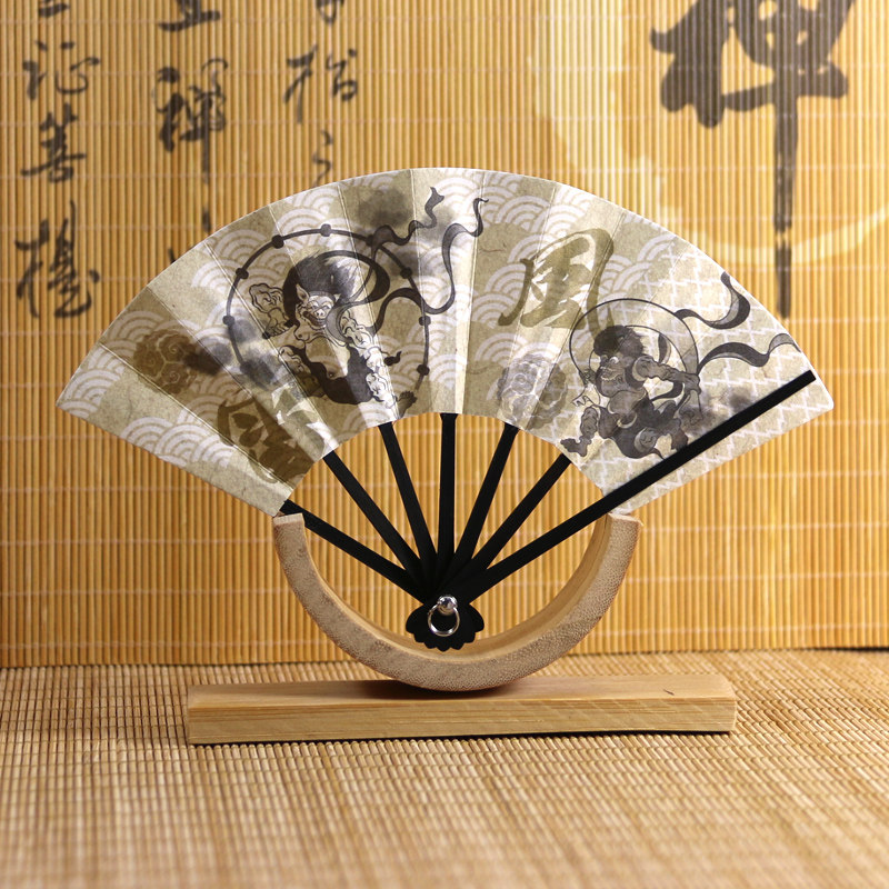 bjd叔体10cmbjd二分叔体双面扇