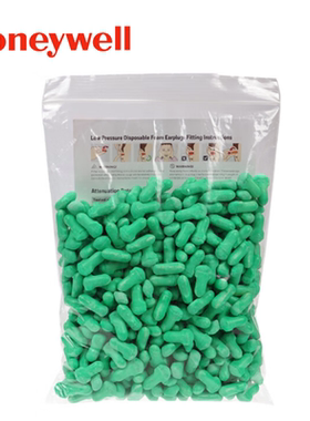 霍尼韦尔LPF-LS4 绿色T型Max Lite耳塞填充包配合LS400分配器使用