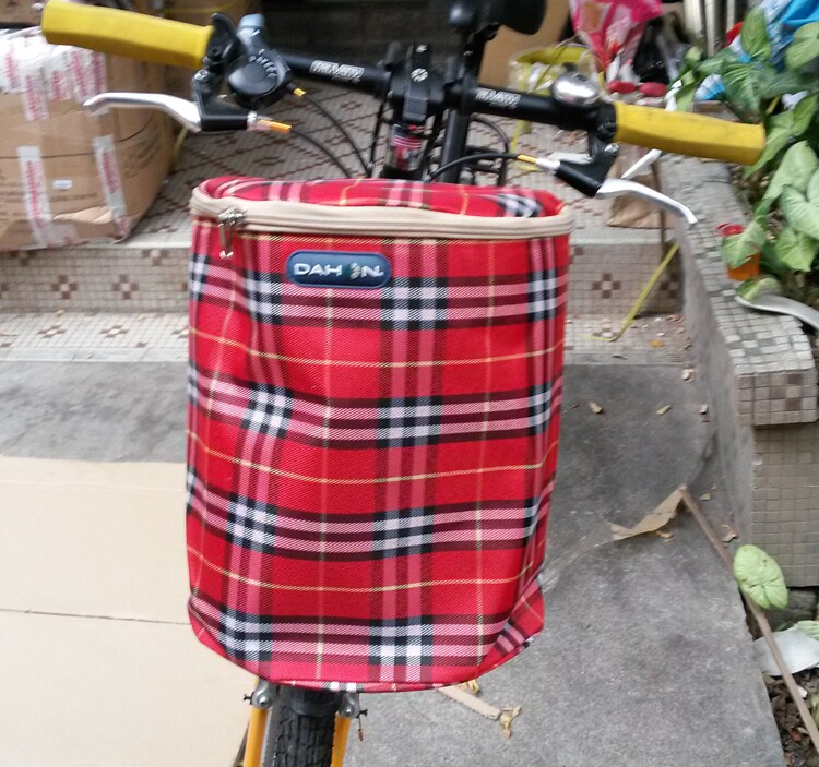 Panier pour vélo en toile - Ref 2257898 Image 4