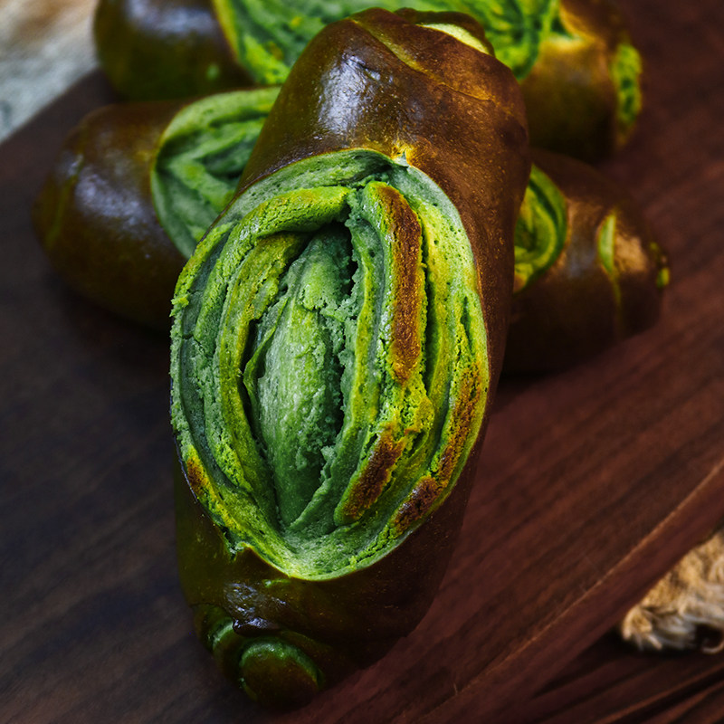 焙夫熊猫 五十铃抹茶奶酥碱水棍饱腹面包早餐（抹茶味更浓更香）,零食/坚果/特产,传统西式糕点,淘宝优惠券,粉丝福利购,淘宝优惠卷