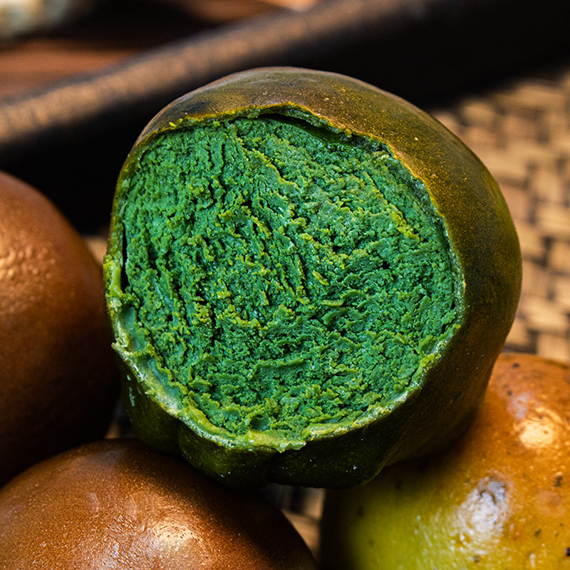 焙夫熊猫 薄皮抹茶奶酪碱水球0蔗糖/树莓/茉莉青梅/薄荷90g