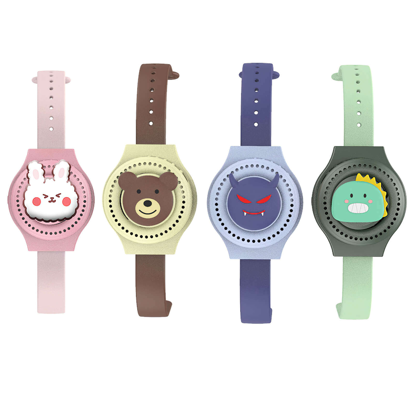 cartoon watch fan usb charging innovative portable children