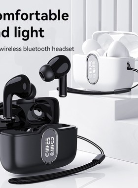 AP26 Earphones Wireless BT Earbuds LED Display IPX4 Waterpro