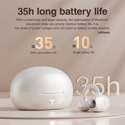 Open Ear Earbuds, tws Air Conduction Headphones Earbuds