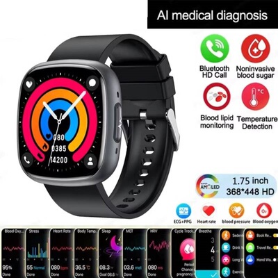ET593 Smart Watch Blood Pressure Fitness Tracker Smartwatch