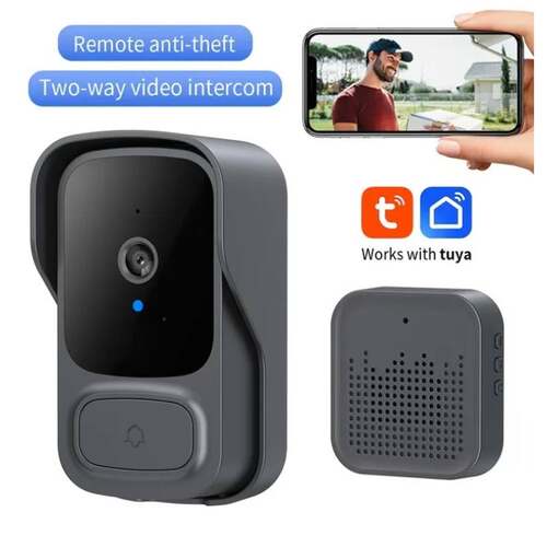 Wireless WiFi Video Doorbell Intercom Smart Door Viewer