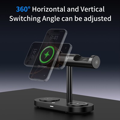 25W Qi2.2 Magnetic Wireless Charger with Cooling Fan