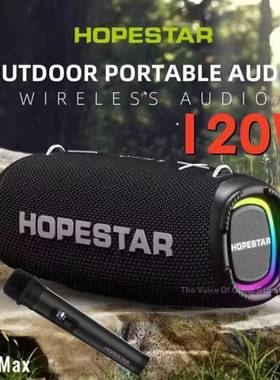 Bluetooth Speaker 80W Super Bass Cannon Wireless Microphone