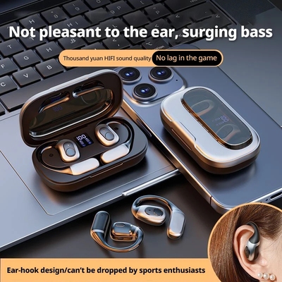 bluetooth headset earless 5.3 airconduction headphone
