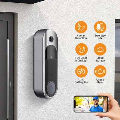 Wireless Doorbell Camera Wifi  Audio Intercom Video Doorbell