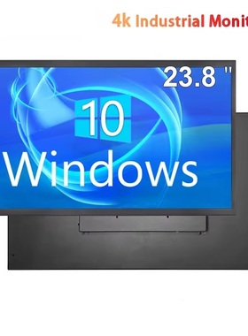 23.8 24 Inch FHD 4K 3840*2160 Industrial Monitor  DP/HDMI