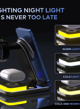 4 in 1 Magnetic Wireless Charger Stand For iPhone 12 13 14 P