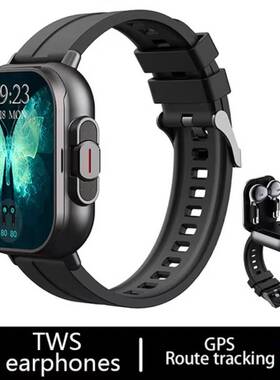 2 In 1 Smart Watch Earbuds Smartwatch TWS Bluetooth Earphone