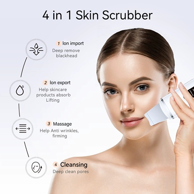 Ultrasonic Pore Cleaner Facial removal Blackhead Cleaning