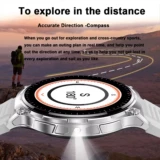 Smart Watch Sports NFC Compass Flashlight Bluetooth Call