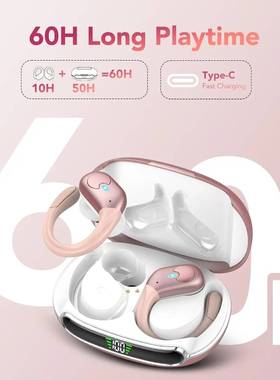 Sports 5.3 Wireless Bluetooth Headset  Earhook Headphones