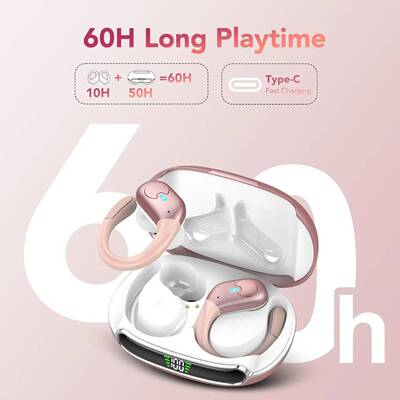 Sports 5.3 Wireless Bluetooth Headset  Earhook Headphones