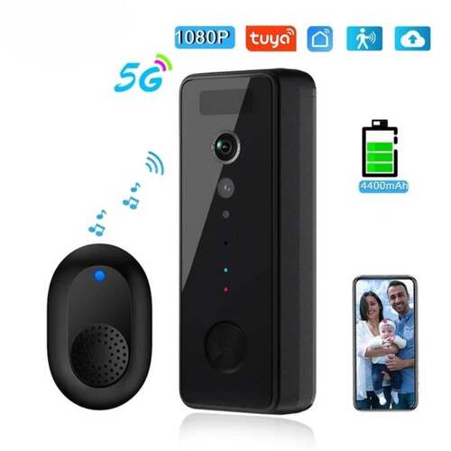 5G 2.4G WiFi Doorbell Camera 1080P Video Intercom Doorbell