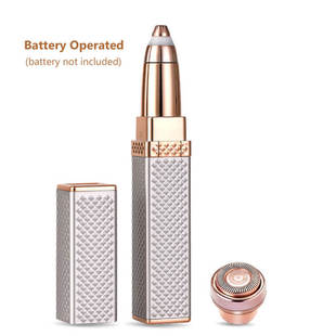 2 in 1 Electric Eyebrow Trimmer for Women Body Hair Remover