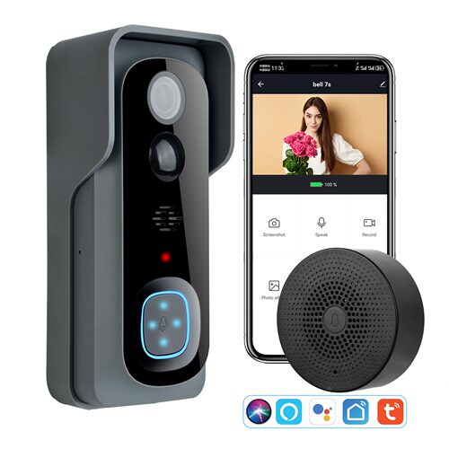 WiFi Doorbell With Camera Smart Home WiFi Video Doorbell