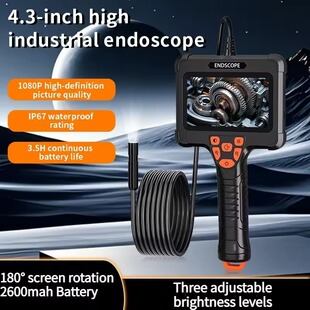 Industrial Endoscope Camera 4.3inch Pipe Inspection Camera