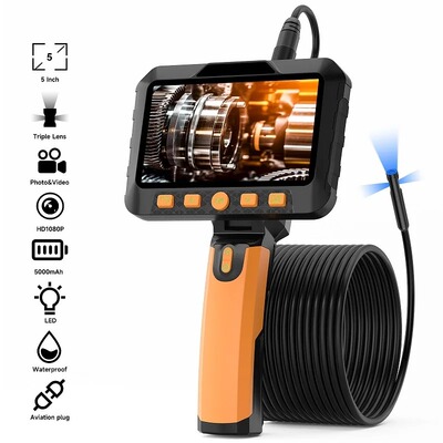 5'' Industrial Endoscope Camera  Car Inspection borescope