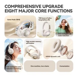 Kids Headphones Active Noise Cancelling Wireless Headphone