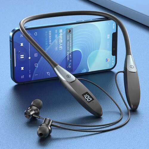 Wireless Headphones Bluetooth 5.3 Neckband Earphones Sports