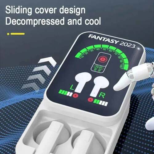 Bluetooth Mic Wireless Headphones Earphone Bass TWS Earphone