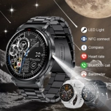 Smart Watch Sports NFC Compass Flashlight Bluetooth Call