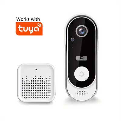 Tuya WiFi Video Doorbell  Outdoor 1080P HD Live Alerts