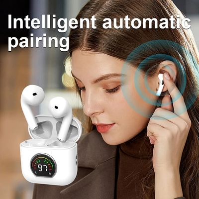 TWS Headphones 5.3 Wireless Earphones Bluetooth Headset Nois