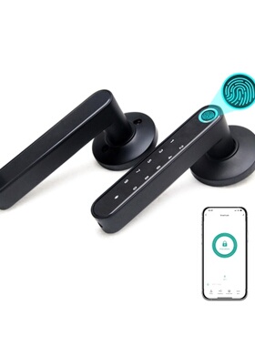 TUYA Fingerprint Door Lock 4 Unlocked Ways APP Password Unlo