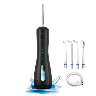 Electric Oral Irrigator Water Flosser IPX7 Rechargeable Port