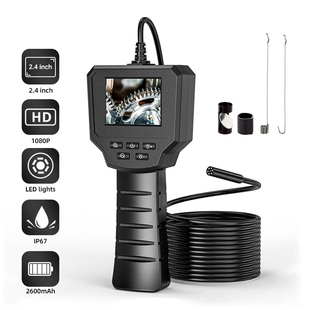 2.4” Industrial Endoscope Camera Pipe Inspection Borescope
