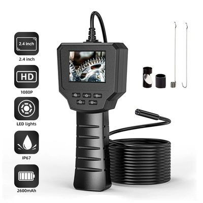 2.4” Industrial Endoscope Camera Pipe Inspection Borescope