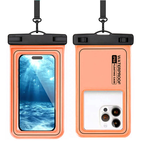 Floating Airbag Waterproof Swimming  Bag Pouch Phone Case