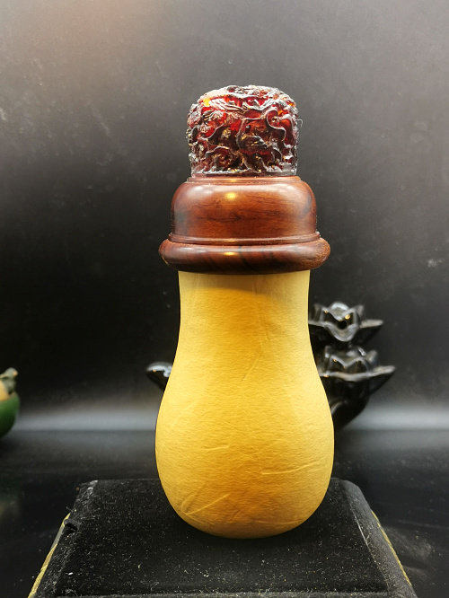丰一阁精品天津小董纸模沙酒壶蛉虫墩葫芦鸣虫用具可养扎嘴大黄蛉