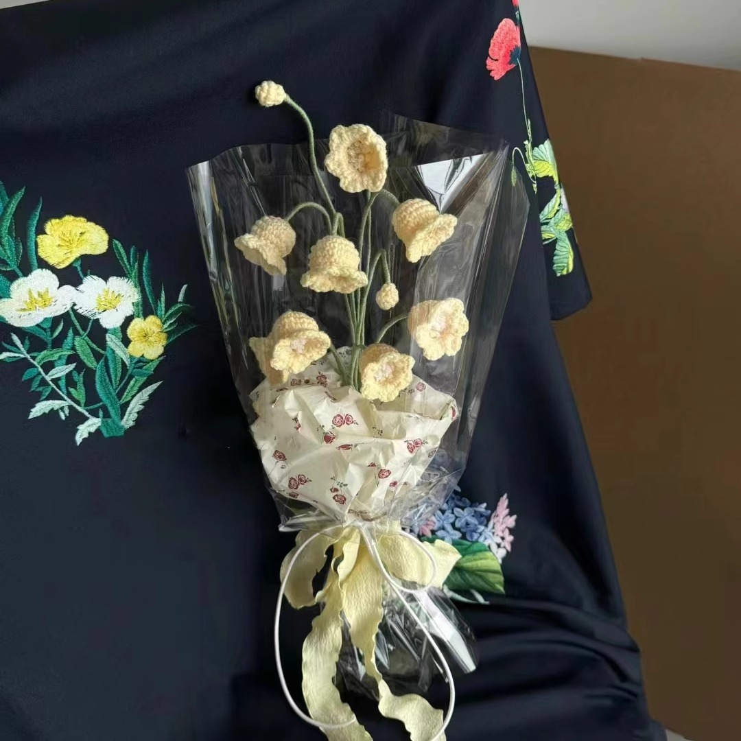 手工编织花束diy材料包