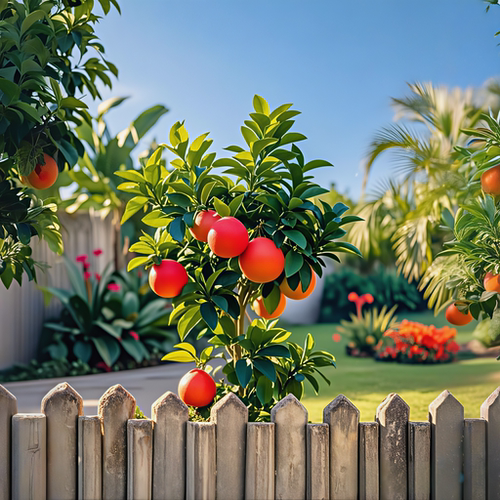 泰国暹罗红柚三红柚树苗红皮香柚子新品种红心纯甜水果树当年结果