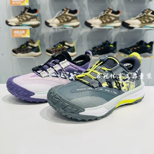 李宁儿童户外鞋2024冬季新品男女大童皮面防水低帮防滑耐磨运动鞋