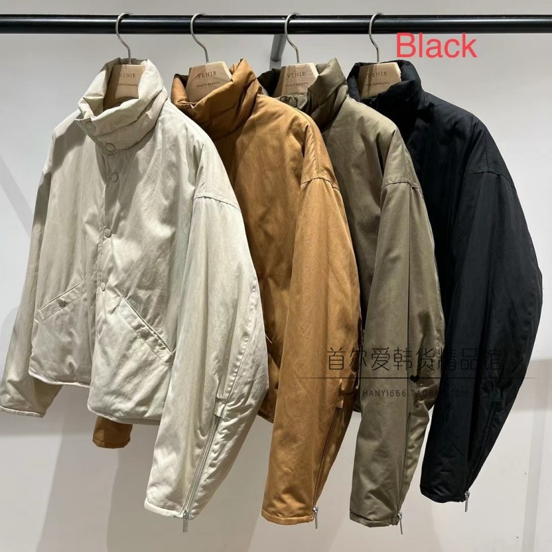 韩国东大门代购立领短款羽绒服