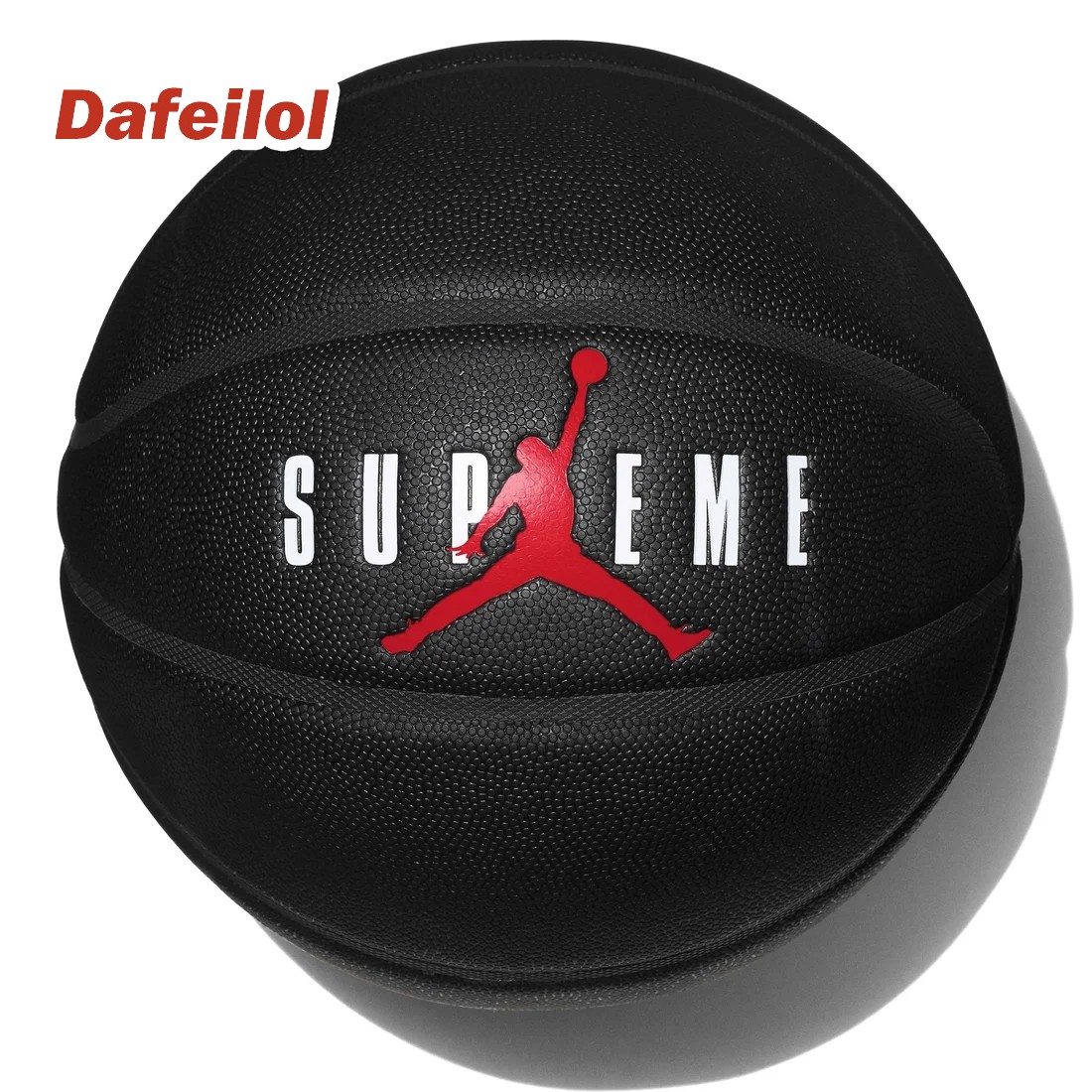 现货 Supreme Jordan Basketball 乔丹联名 飞人LOGO 篮球