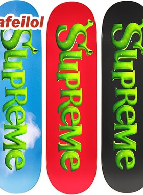 现货 Supreme 21FW Shrek Skateboard 史莱克 滑板 板面