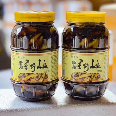 广西特产酱香野山椒下饭罐装