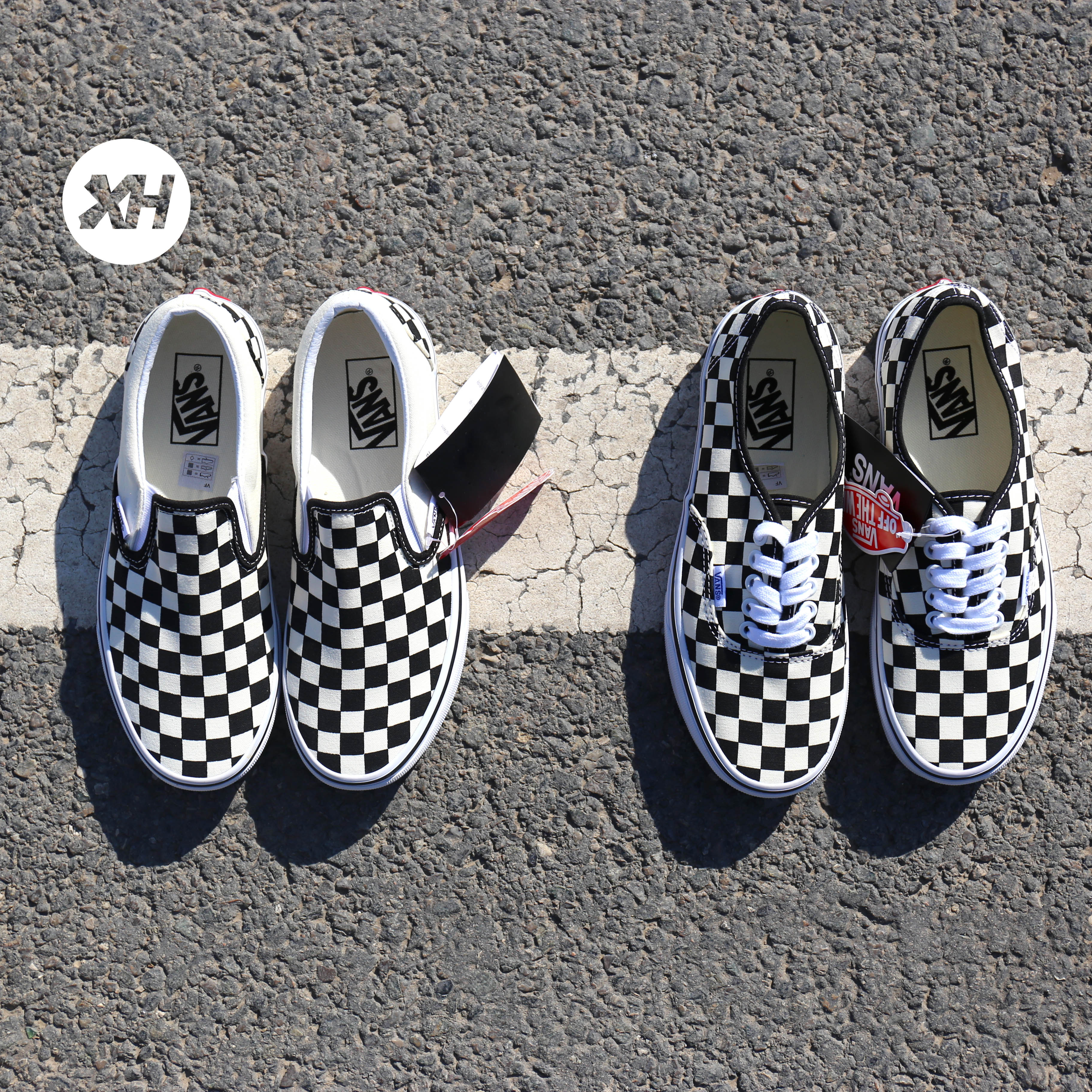 Vans Slip on ºÚ°×¸ñ×ÓÄÐÅ®ÐÝÏеͰᄉ䷫²¼Ð¬VN-0EYEBWW