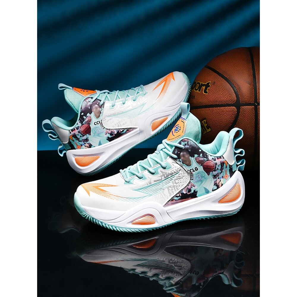 正品牌官方团购男士运动鞋新款秋季篮球高帮实战专用球鞋耐磨减震