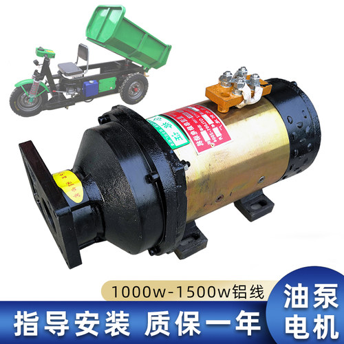 液压自卸油泵电机48v60v1000w